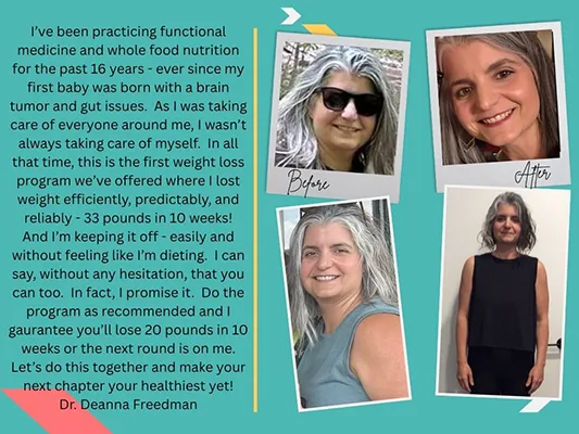 Chiropractor Fairlawn OH Diana Freedman Weight Loss Testimonial